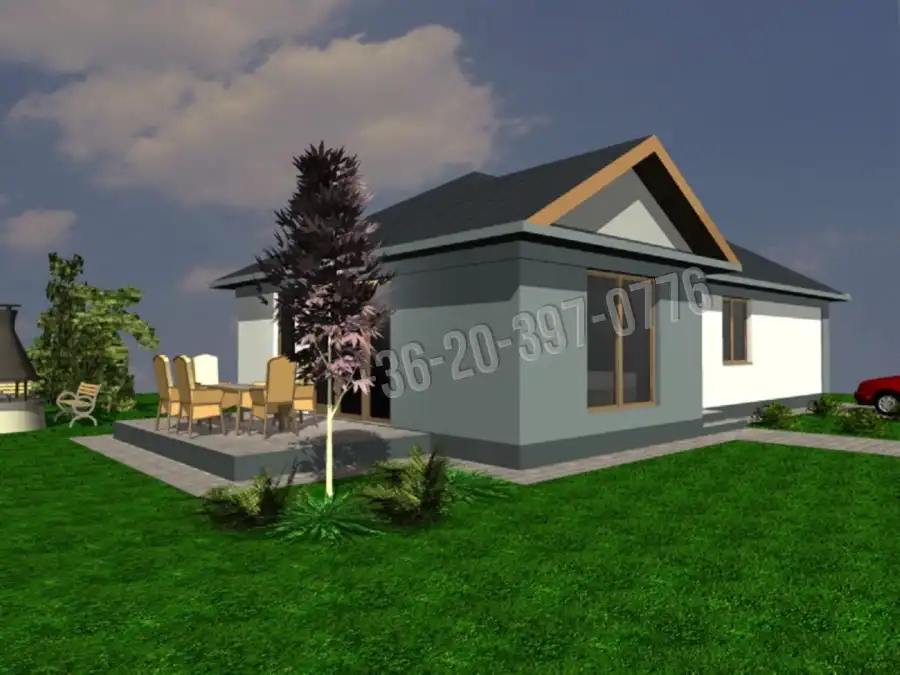 eladó új építésű családi ház, Veszprémvarsány