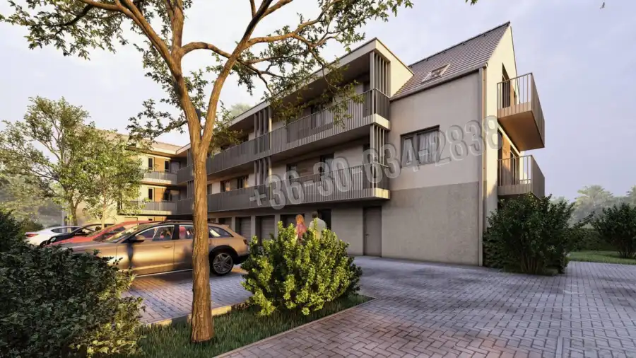 eladó új építésű téglalakás, Hegyeshalom